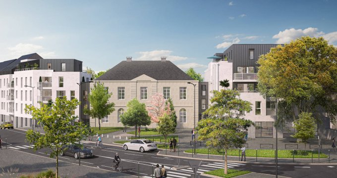 Achat / Vente appartement neuf Nantes coeur du quartier Longchamp (44000) - Réf. 10667