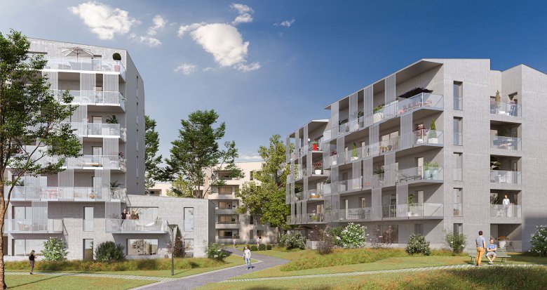 Achat / Vente appartement neuf Nantes à 500m des berges de Sèvre (44000) - Réf. 9561