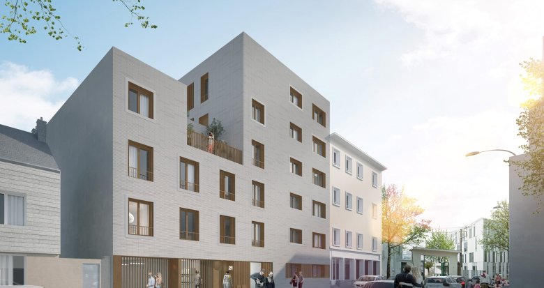 Achat / Vente appartement neuf Nantes à deux pas du tramway Wattignies (44000) - Réf. 5807