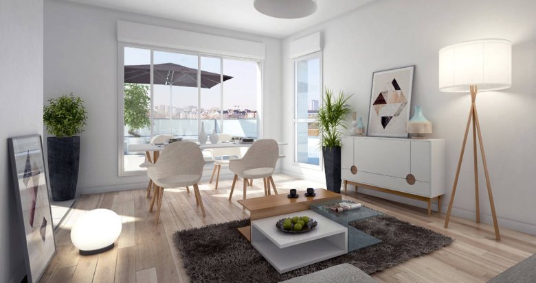 Achat / Vente appartement neuf Nantes coeur du quartier Longchamp (44000) - Réf. 10667