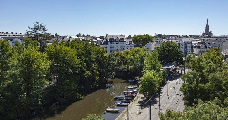 Achat / Vente appartement neuf Nantes quartier prisé avec vue sur l’île de Versailles (44000) - Réf. 9557