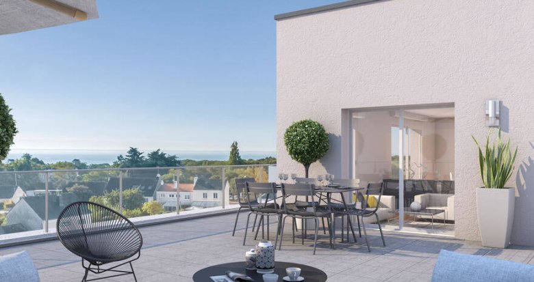 Achat / Vente appartement neuf Saint-Nazaire à 600m de la Plage de Porcé (44600) - Réf. 11945