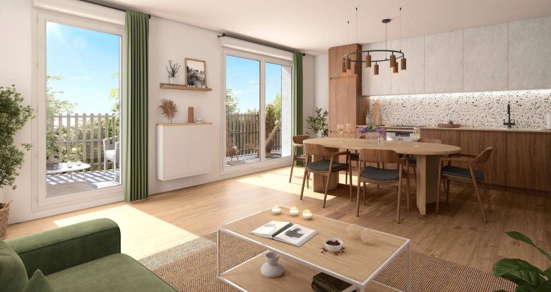 Achat / Vente appartement neuf Nantes à 20 minutes à vélo de l’hypercentre (44000) - Réf. 11212