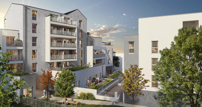 Achat / Vente appartement neuf Orvault en lisière nord de Rennes (44700) - Réf. 11146